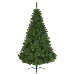 Everlands Sapin de Noël artificiel pin impérial 240cm haut vert diamètre 147cm