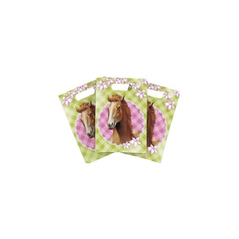 Partybags 6pcs chevaux pack a 5