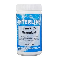 Granulés de chlore Interline 1 kg choc 55