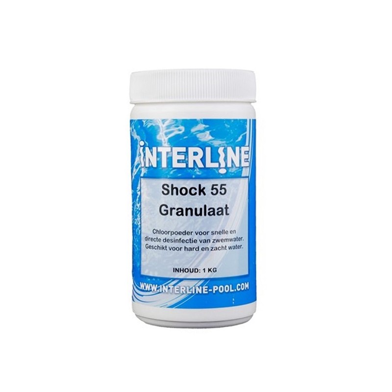 Interline chloorgranulaat 1 kg shock 55