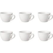 Mammoet Tasse à cappuccino Budgetline 210ml porcelaine blanche (lot de 6) 8,8x6cm