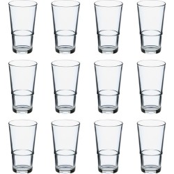 Mammoet Verre à Bière Budgetline Amsterdam empilable 340ml lot de 12 pièces