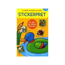 Deltas stickerpret ik leer de dieren kennen