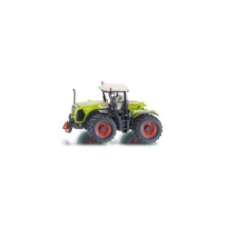 siku 3271, Claas Xerion 5000 Tractor, 1:32, metaal/kunststof, groen, Ackermann-besturing en trekhaak