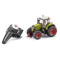 siku 6882, Claas Axion 850 Tractor, op afstand bestuurbaar, 1:32, inclusief controller, metaal/kunststof, groen, werkt op batter
