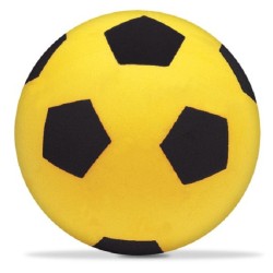 Softball (caoutchouc mousse) 14cm imprimé football