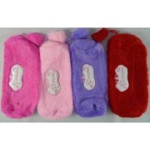 trousse peluche 20x7 cmCouleurs : rose vif, rose tendre, violet, rouge