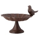 Esschert Design Bain d'oiseaux/abreuvoir sur pied 19x16x14cm en fonte