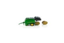 siku 2465, John Deere 990 Baler, 1:32, métal/plastique, vert, côtés et hayon ouvrables