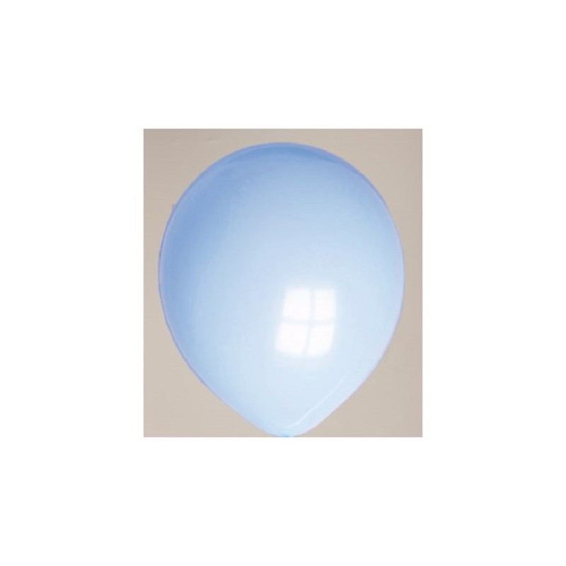 Globos ballonnen lichtblauw nr 10  zak a 100st