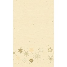 Duni Tafellaken Star Stories Cream 138x220cm