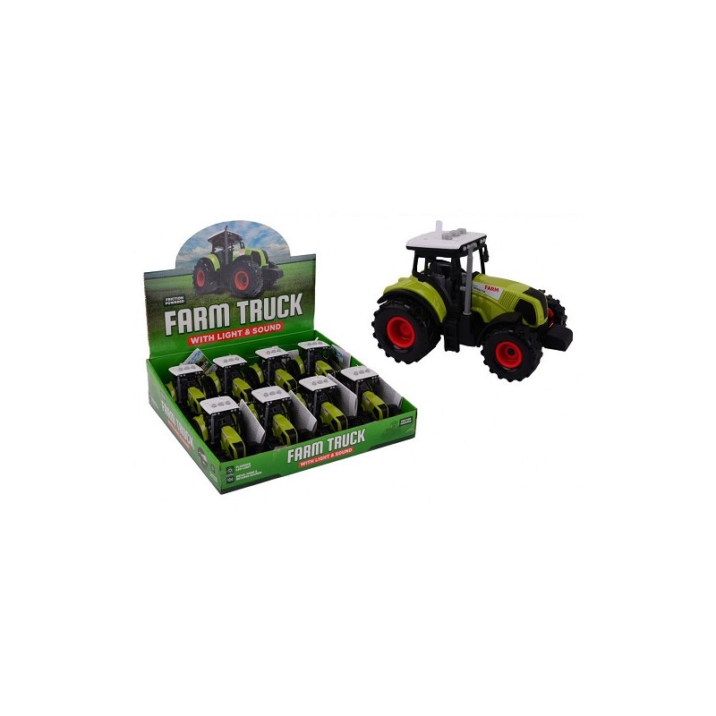 John Toy Junior Farming tractor frictie met licht en geluid