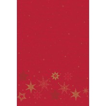 Duni Tafelkleed Star Stories red 118x180cm