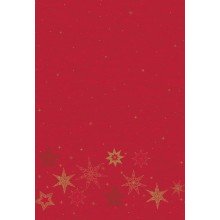 Duni Tafelkleed Star Stories red 118x180cm