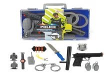 Toi Toys Police Politiekoffer met accessoires