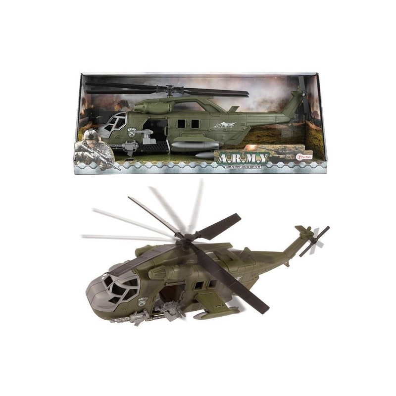 Toi Toys Alfafox Militair Gevechtshelikopter frictie