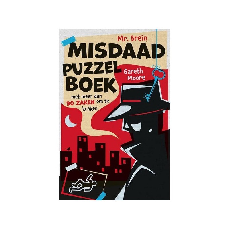 Mr. Brein misdaad puzzelboek met meer dan 90 zaken om te kraken 224 blz Paperback