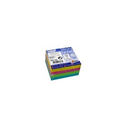 Grafix Sticky notes néon 7,5x7,5cm bloc de 400 feuilles