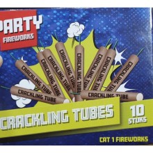 Crackling tubes doosje a 10 stuks