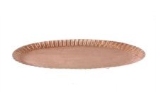 HBX natural living Tray Akran 24x41xh3,5cm rose goud