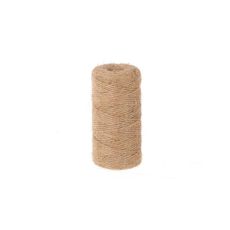 HBX natural living Jute touw op klos 100m x 0,2cm