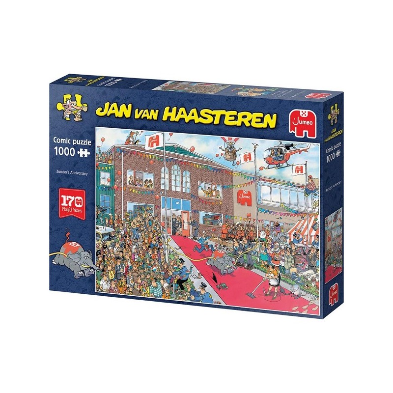 Jumbo JvH puzzel 170 years of Jumbo 1000 stukjes