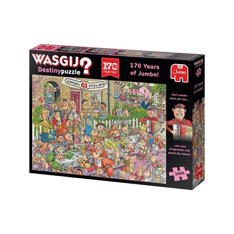 Jumbo Wasgij Destiny puzzel 170 jarig jubileum 1000 stukjes