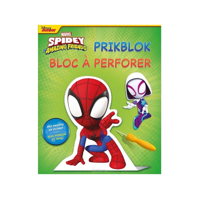 Deltas Marvel Spidey and his amazing friends prikblok