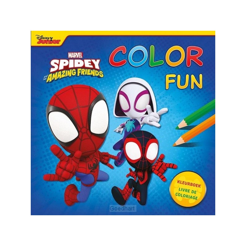 Deltas Marvel Spidey and his amazing friends Color Fun