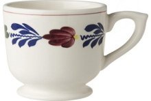 Boerenbont Tasse sur pied Mazagran boîte de 6 pièces 380ml Faïence