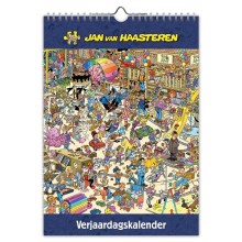 Jan van Haasteren verjaardagskalender 18x25cm