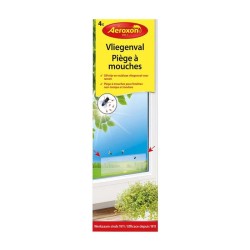 Aeroxon Fly Trap for Windows - bande adhésive transparente - 4 pièces