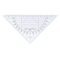 Aristo Geo-driehoek 16cm flexibel onbreekbaar