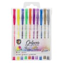 Grafix Lot de 10 stylos gel en étui