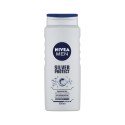 Nivea Gel Douche 500 ml 3en1 Pour Homme Silver Protect