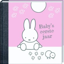 Nijntje Baby's eerste jarenboek roze invulboek