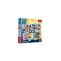 Trefl Paw Patrol 4-in-1 puzzel 12/15/20/24 stukjes