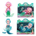 Toi Toys Sirènes Poupée sirène Cheveux de rêve 11 cm