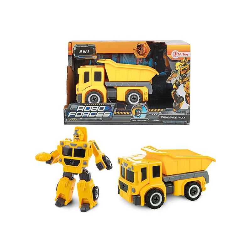 Toi Toys Roboforces Veranderrobot Kiepwagen