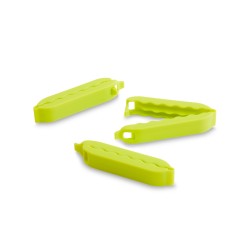 Rotho Onda clips de fermeture lot de 10 pièces environ 8 cm vert lime