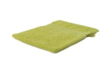 Washandje 15x21cm lime 6 stuks