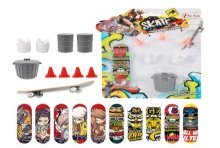 Toi Toys Vingerskateboard met accessoires