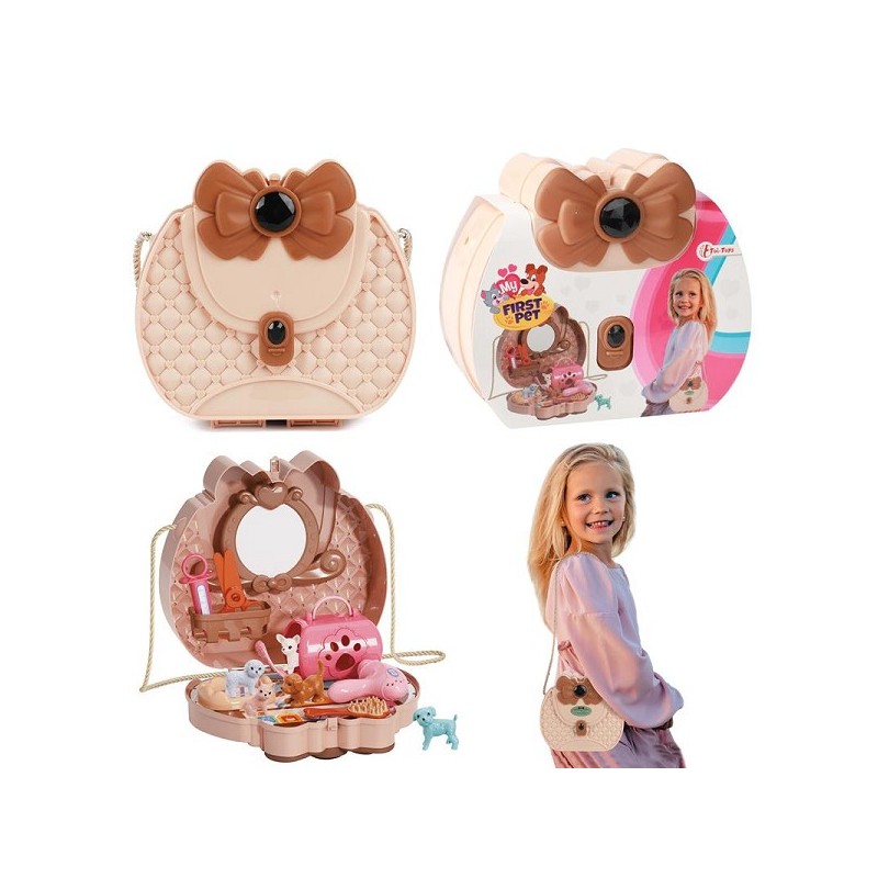 Toi Toys Honden beauty salon in koffer 20x19x8,5cm