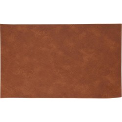 Set de table Aspect cuir 45x30cm marron