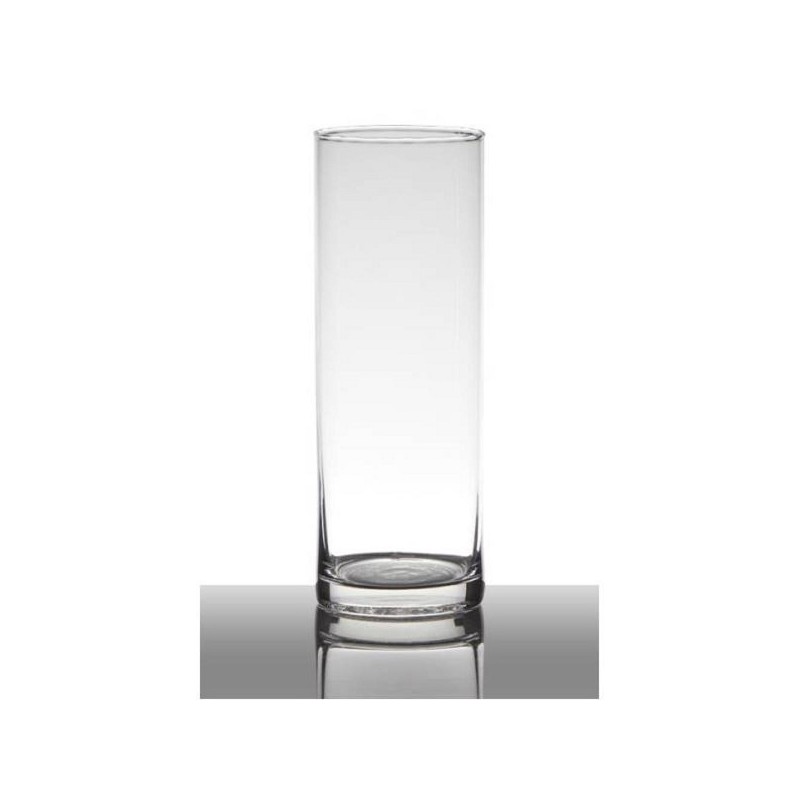 Cilindervaas glas Ø9xH24cm