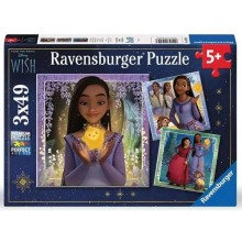 Ravensburger puzzel Disney Wish 3x49 stukjes