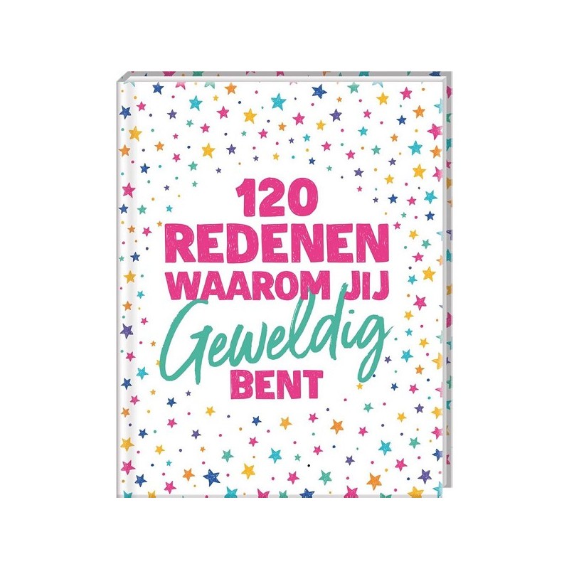 Happy Books Cadeauboek - 120 redenen waarom jij geweldig bent