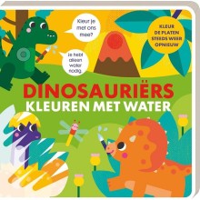 Kleuren met water - Dinosauriërs