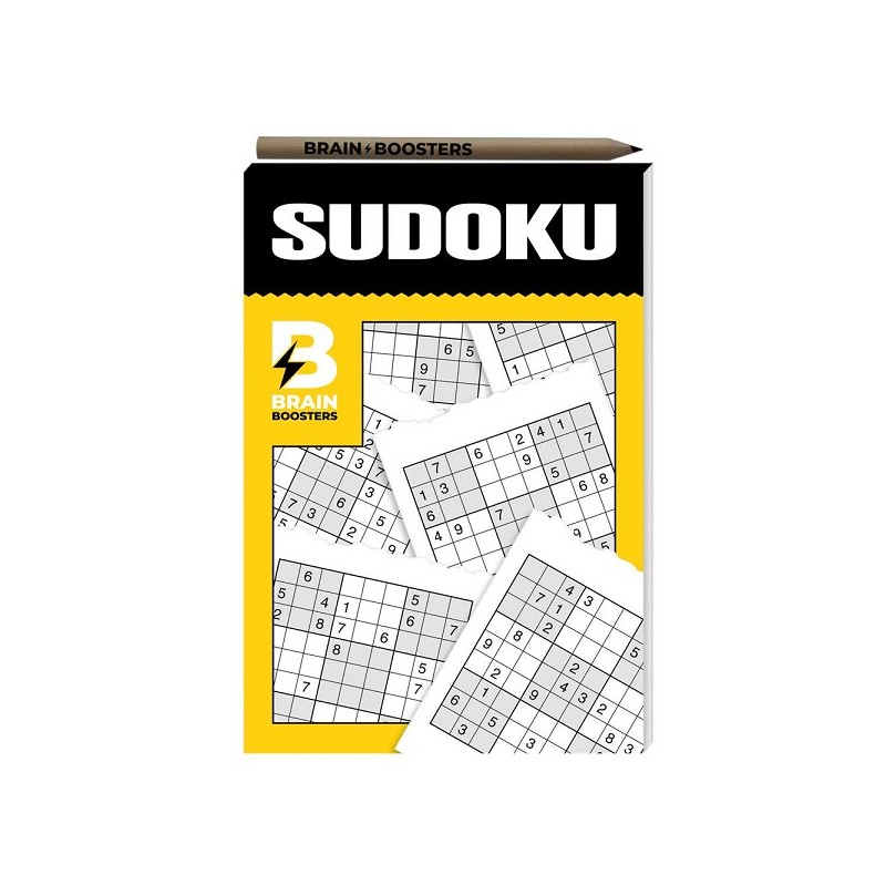 Brainbooster puzzelboek - Sudoku