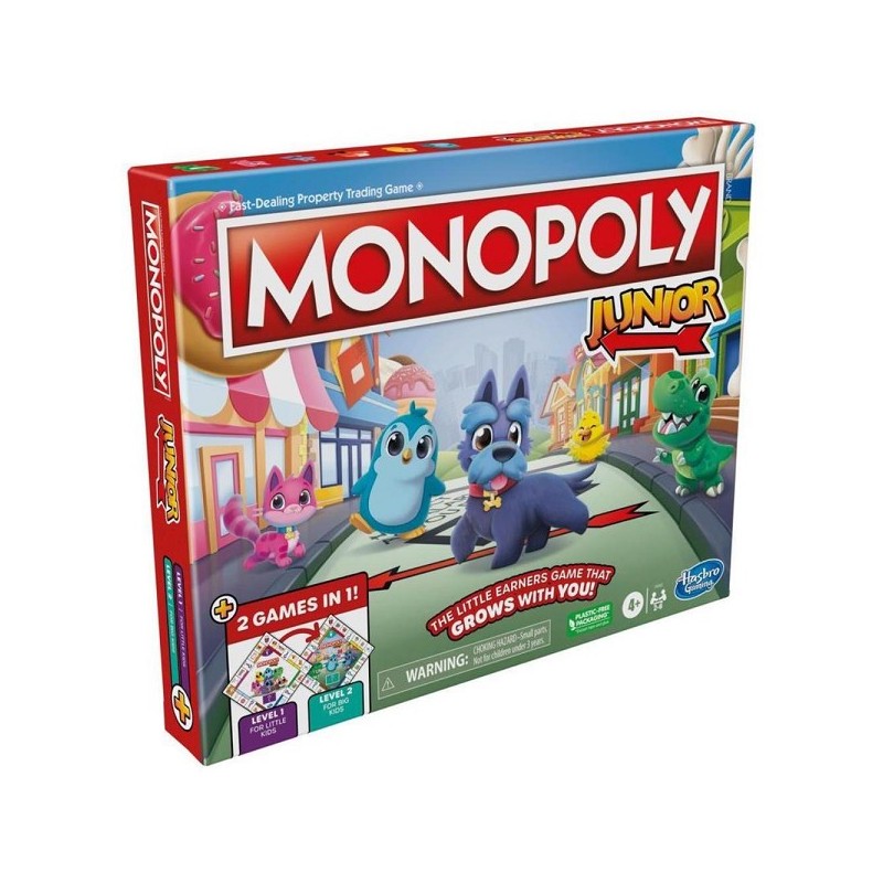 Hasbro Monopoly Junior 2-in-1